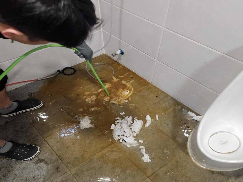 의정부 변기역류 작업사례 3
